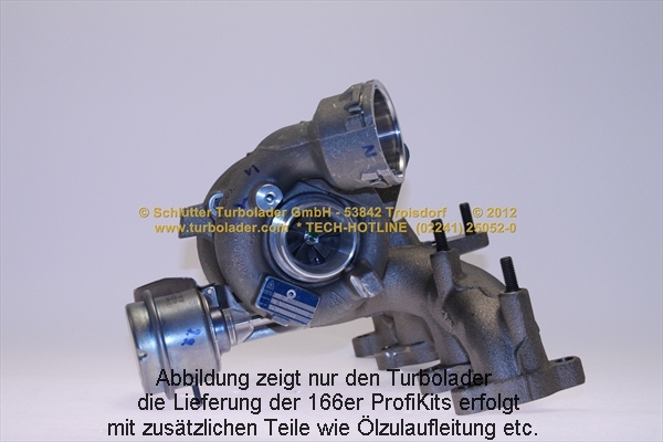 SCHLÜTTER TURBOLADER Turbófeltöltő 166-02780_STL