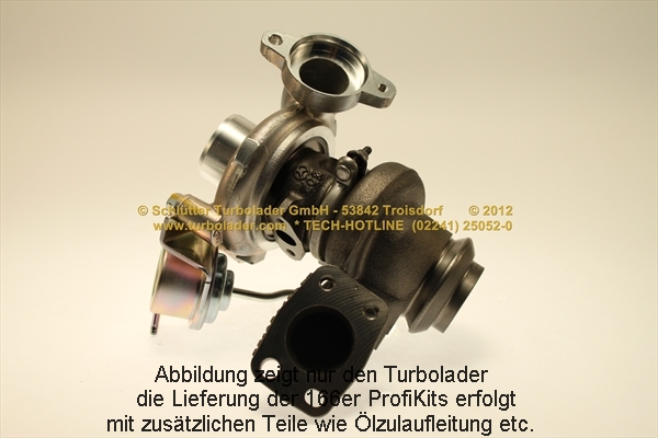 SCHLÜTTER TURBOLADER Turbófeltöltő 166-01672_STL