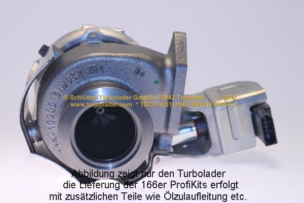 SCHLÜTTER TURBOLADER Turbófeltöltő 166-05225_STL