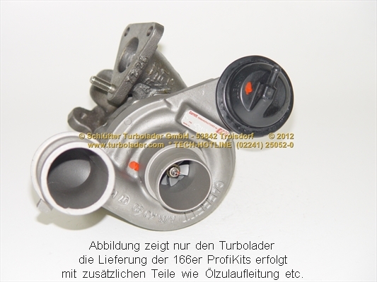 SCHLÜTTER TURBOLADER Turbófeltöltő 166-09050EOL_STL