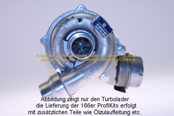 SCHLÜTTER TURBOLADER Turbófeltöltő 166-09265EOL_STL