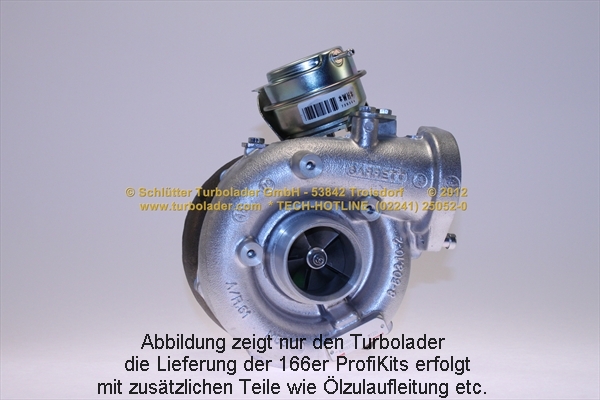 SCHLÜTTER TURBOLADER Turbófeltöltő 166-09291EOL_STL