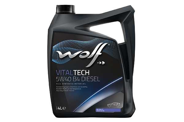 WOLF Motorolaj (szgk.) WVT.5W40B4DIESEL/4