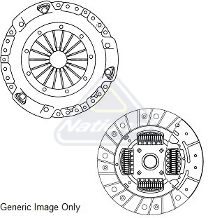 NATIONAL Kuplungszett CK9412_NAT