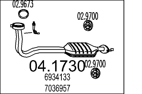 MTS Katalizátor 04.1730_MTS