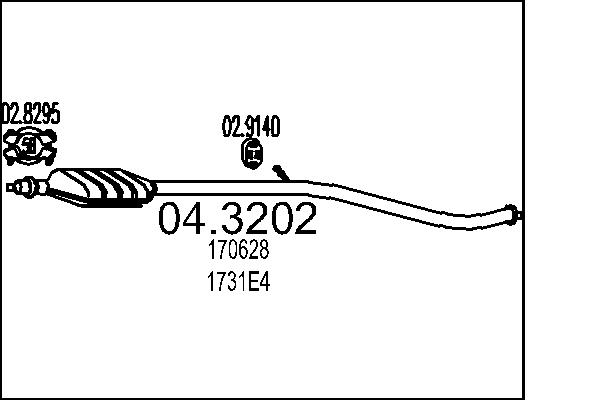 MTS Katalizátor 04.3202_MTS