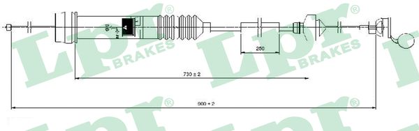 LPR Kuplungbowden C0013C_LPR