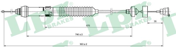 LPR Kuplungbowden C0018C_LPR