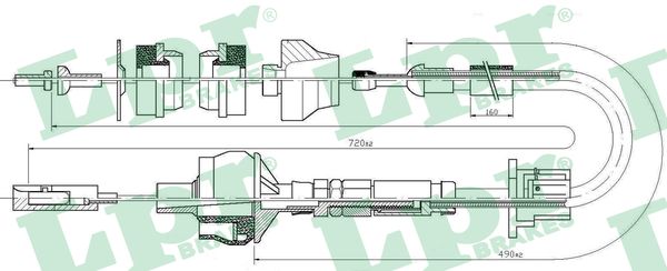 LPR Kuplungbowden C0027C_LPR