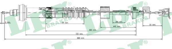 LPR Kuplungbowden C0028C_LPR