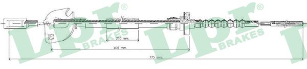 LPR Kuplungbowden C0050C_LPR