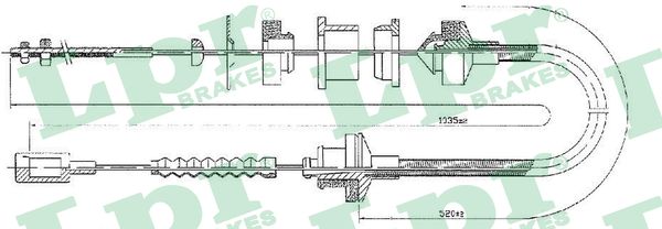 LPR Kuplungbowden C0057C_LPR