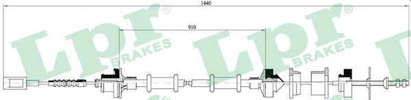 LPR Kuplungbowden C0059C_LPR