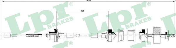 LPR Kuplungbowden C0061C_LPR