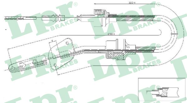 LPR Kuplungbowden C0063C_LPR