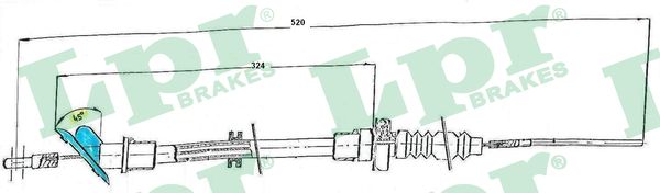 LPR Kuplungbowden C0066C_LPR