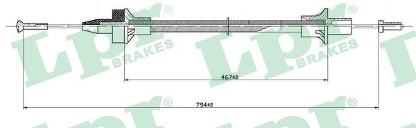 LPR Kuplungbowden C0076C_LPR