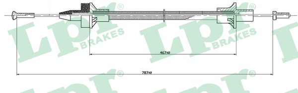 LPR Kuplungbowden C0079C_LPR
