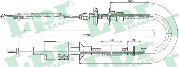 LPR Kuplungbowden C0085C_LPR