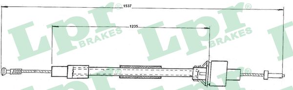 LPR Kuplungbowden C0093C_LPR