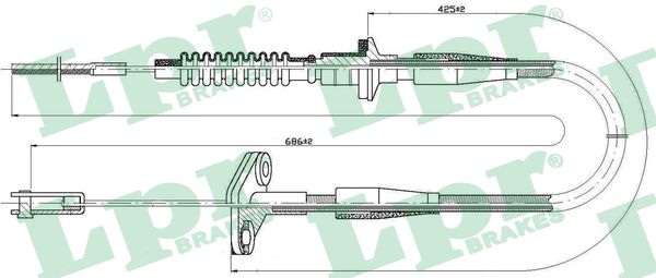 LPR Kuplungbowden C0121C_LPR