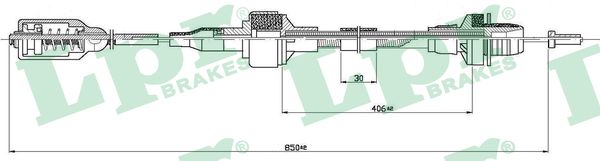 LPR Kuplungbowden C0125C_LPR