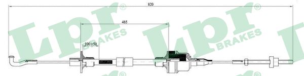 LPR Kuplungbowden C0129C_LPR