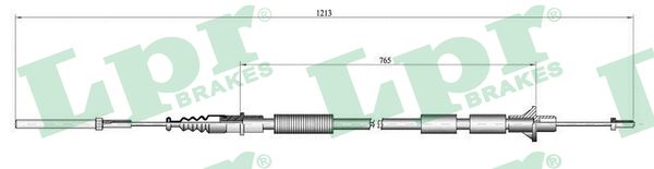 LPR Kuplungbowden C0130C_LPR