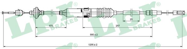 LPR Kuplungbowden C0135C_LPR