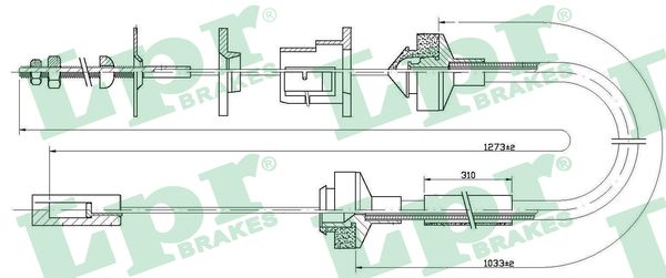 LPR Kuplungbowden C0145C_LPR