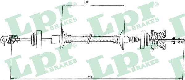 LPR Kuplungbowden C0146C_LPR