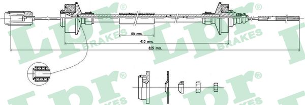 LPR Kuplungbowden C0150C_LPR