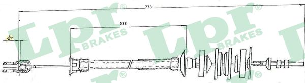 LPR Kuplungbowden C0167C_LPR