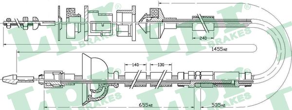 LPR Kuplungbowden C0169C_LPR