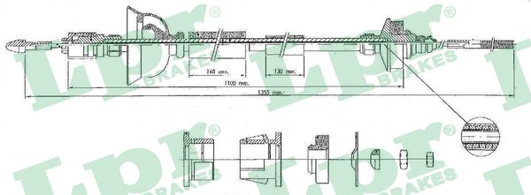 LPR Kuplungbowden C0171C_LPR