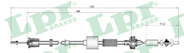 LPR Kuplungbowden C0185C_LPR