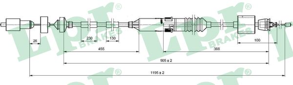 LPR Kuplungbowden C0200C_LPR