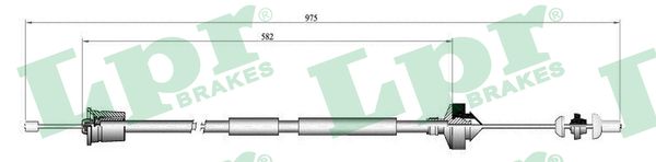 LPR Kuplungbowden C0209C_LPR