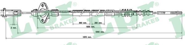 LPR Kuplungbowden C0234C_LPR