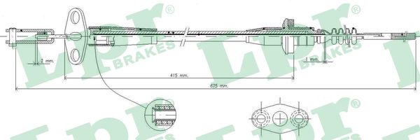 LPR Kuplungbowden C0235C_LPR