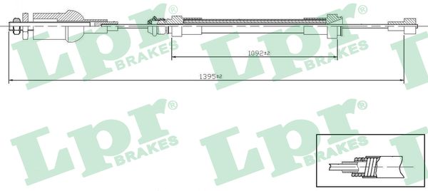 LPR Kuplungbowden C0237C_LPR