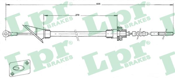 LPR Kuplungbowden C0245C_LPR