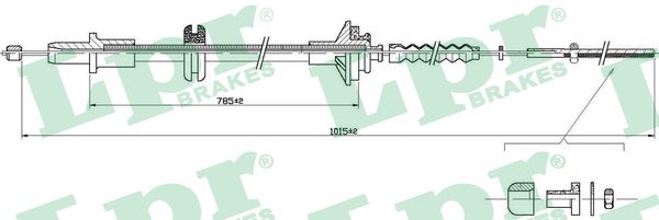 LPR Kuplungbowden C0253C_LPR