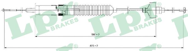 LPR Kuplungbowden C0266C_LPR