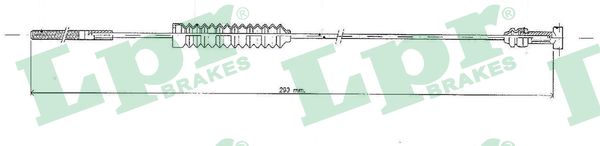 LPR Kézifék bowden C0869B_LPR