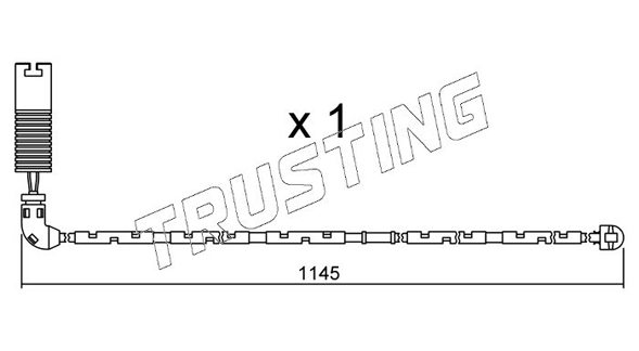 TRUSTING Fékkopás jelző SU.296_TRUST