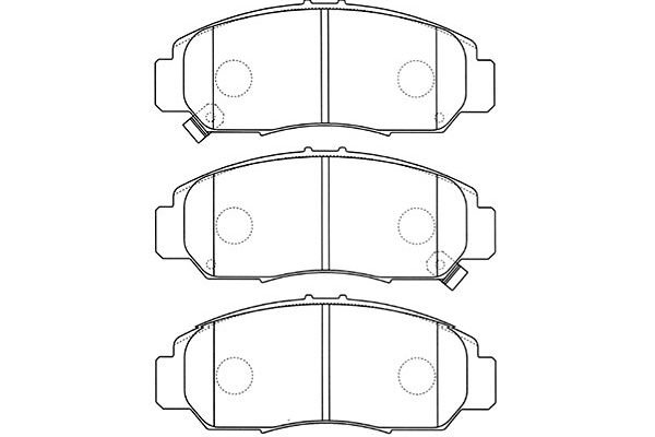 KAVO PARTS Fékbetét, mind BP-2044_KP