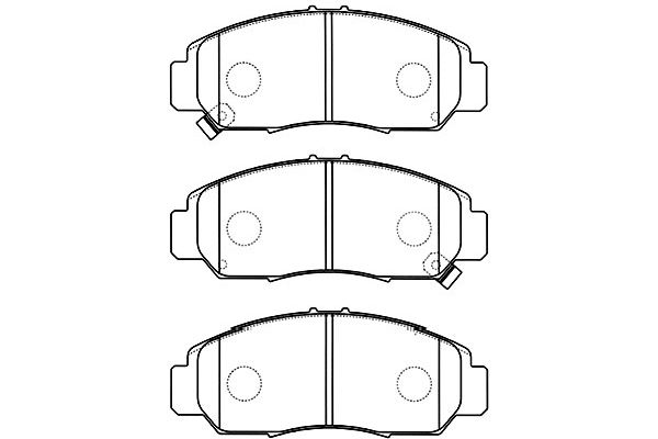 KAVO PARTS Fékbetét, mind BP-2047_KP