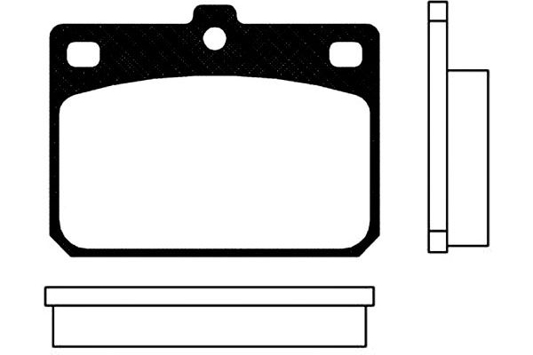 KAVO PARTS Fékbetét, mind BP-3000_KP