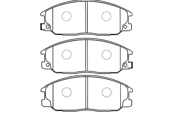 KAVO PARTS Fékbetét, mind BP-3028_KP